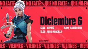 Image post by @VALORANTLATAM on Twitter/X