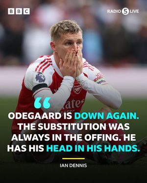 Image post by @5liveSport on Twitter