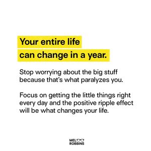 Image post by @melrobbins on Instagram