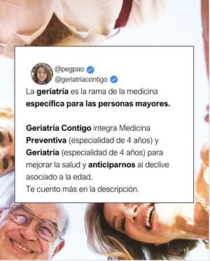 Image post by @geriatriacontigo on Instagram