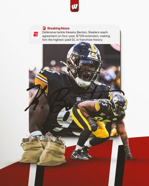 Image post by @badgerfootball on Instagram