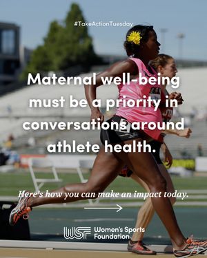 Image post by @womenssportsfoundation on Instagram