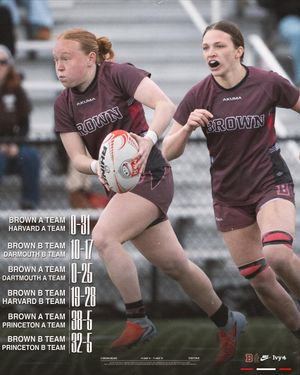 Image post by @brownu_wrugby on Instagram
