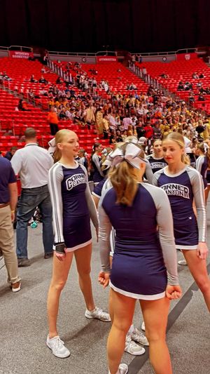 Video post by @corner_canyon_cheer on Instagram