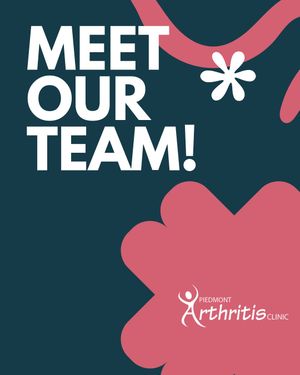 Video post by @PiedmontArthritisClinic on Facebook
