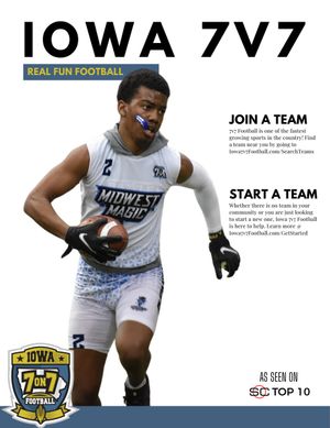 Image post by @iowa7v7football on Twitter