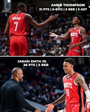 Image post by @houstonrockets on Instagram
