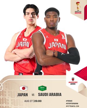Image post by @japan_basketball on Instagram