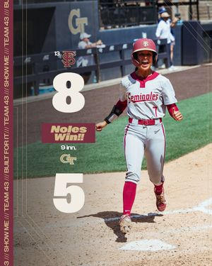 Image post by @fsusoftball on Instagram