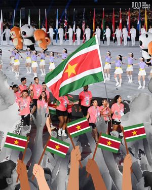 Image post by @theworldgames on Instagram