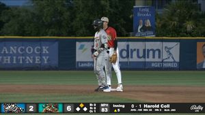 Video post by @trashpandasbaseball on Facebook