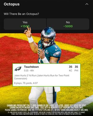 Image post by @DKSportsbook on Twitter