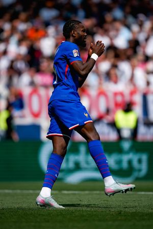 Image post by @equipedefrance on Twitter