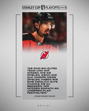 Image post by @NHLde on Twitter