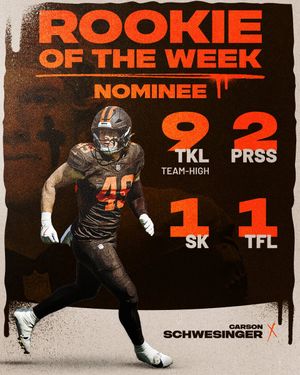 Image post by @Browns on Twitter