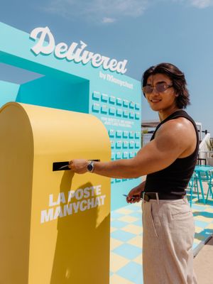Image post by @manychat on Instagram