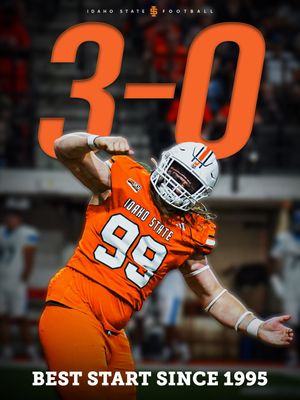 Image post by @idahostatefb on Instagram