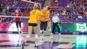 Image post by @BaylorVBall on Twitter