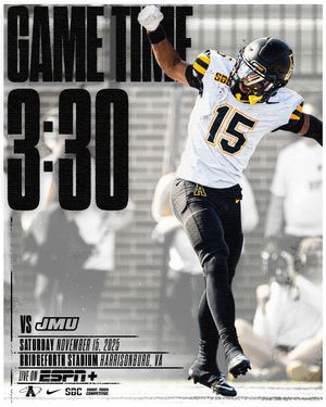 Image post by @appstate_fb on Instagram