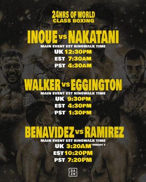 Image post by @daznboxing on Instagram