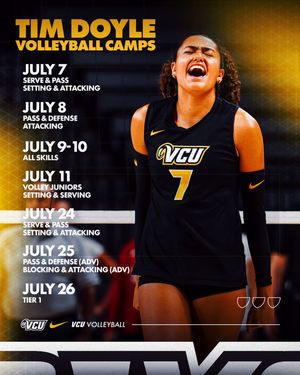 Image post by @vcuvolleyball on Instagram