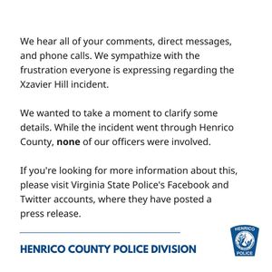 Image post by @henricopolice on Instagram