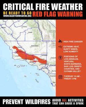 Image post by @calfire on Instagram