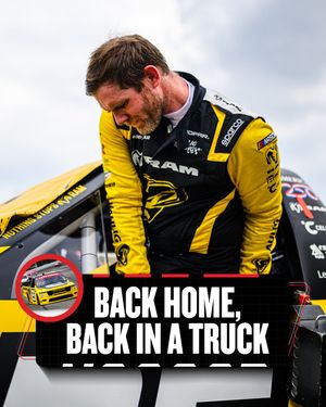 Image post by @nascar_trucks on Instagram