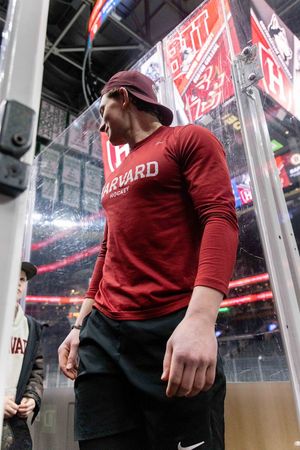 Image post by @HarvardMHockey on Twitter