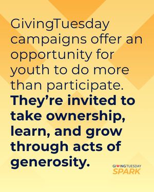 Image post by @givingtuesday on Instagram