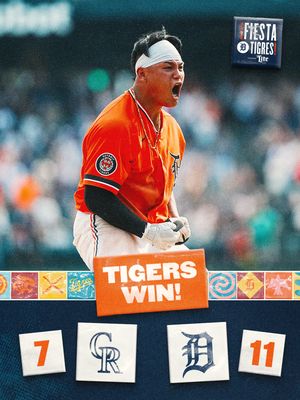 Image post by @tigers on Instagram