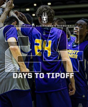 Image post by @ualbany_mbb on Instagram