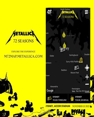 Image post by @metallica on Instagram