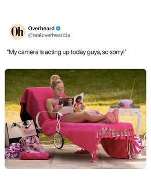 Image post by @overheardnewyork on Instagram