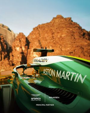 Image post by @astonmartinf1 on Instagram