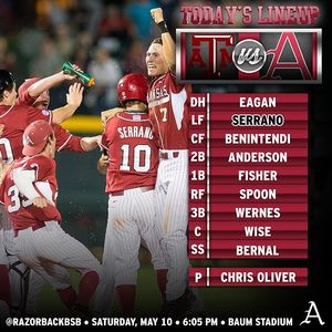 Image post by @razorbackbsb on Instagram