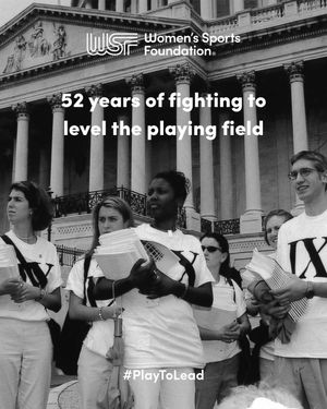 Image post by @womenssportsfoundation on Instagram