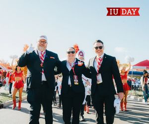 Image post by @IUbands on Facebook