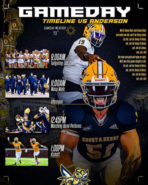 Image post by @emoryhenry_football on Instagram