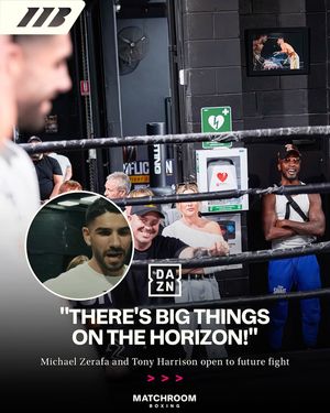 Image post by @matchroomboxing on Instagram