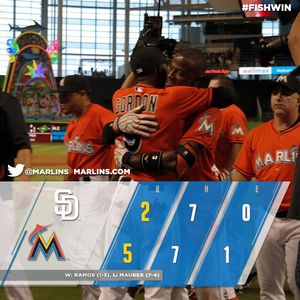 Image post by @marlins on Instagram
