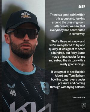 Image post by @surreycricket on Instagram
