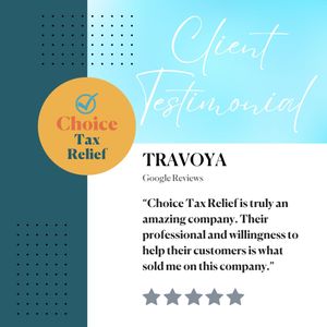 Image post by @choicetaxrelief on Instagram