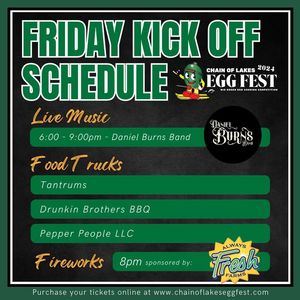 Image post by @chainoflakeseggfest on Facebook