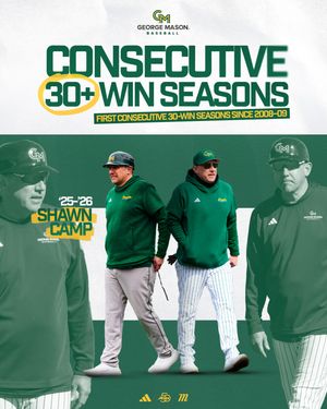 Image post by @gmubaseball on Instagram