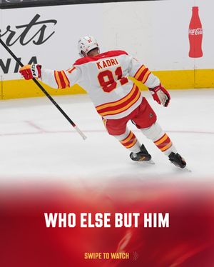 Image post by @nhlflames on Instagram