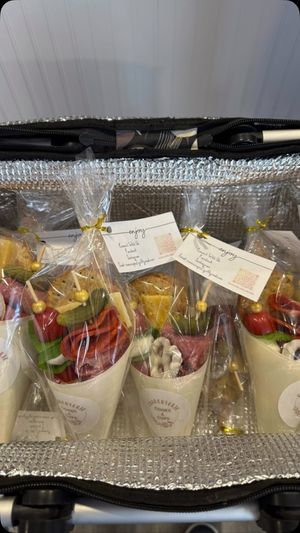 Video post by @Charcuterie Cones and Cups To Go on Facebook