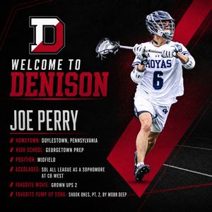 Image post by @denison_lacrosse on Instagram