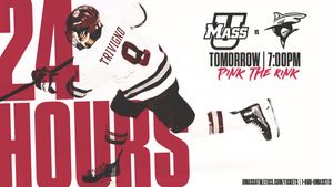 Image post by @UMassHockey on Twitter