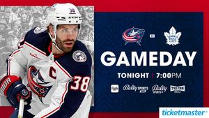 Image post by @BlueJacketsNHL on Twitter